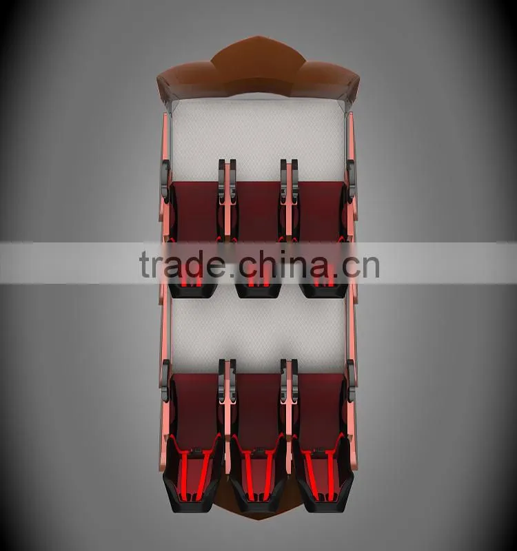 Sentron top sale in 2015 6 seats Virtual reality cinema goggles cinema simulator, 6 seats VR cinema, 6 seats vr simulator