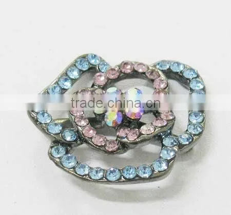 Colorful Buckle Flowery shoes buckles and accessories