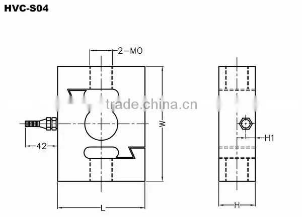 S model weighting sensor with Alloy Steel for sale