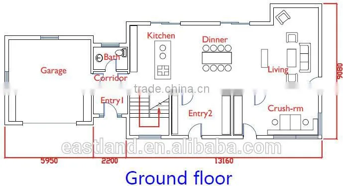 China supplier prefabricated steel structure baguio city house and lot for sale