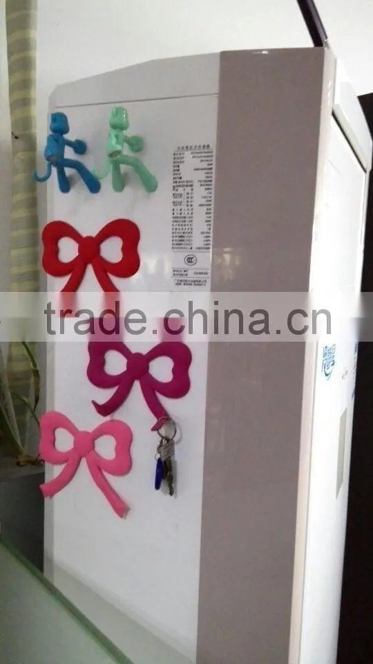 super strong flexible magnetic hook , The butterfly can be arbitrarily bending,