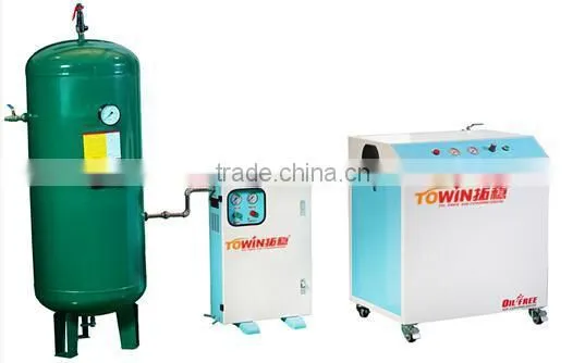 High Air flow Portable 100% Oil-free Dental Air Compressor (TW5503)