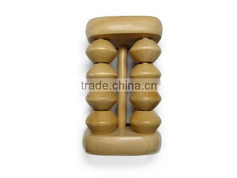 Promotion 100% Wooden Body Care Foot Scrubber Feet Wood Massager