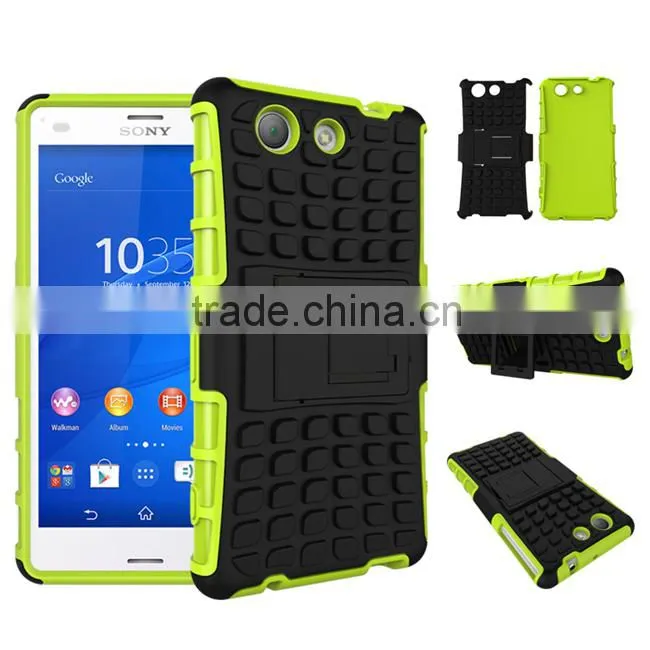 PC TPU Shockproof Heavy Duty Case Cover For Sony Xperia Z4 Compact