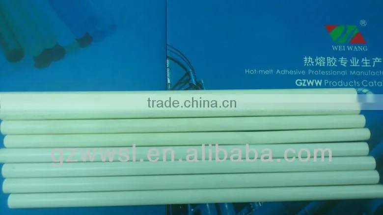 11mm yellow Hotmelt adhesive bars for Goods Electron Stickup