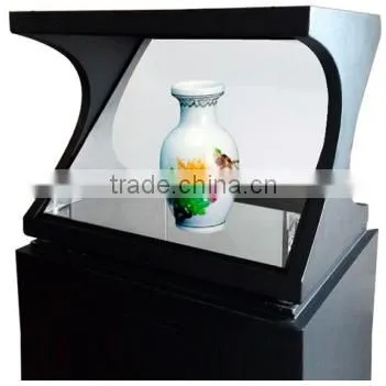 Hot! 2016 popular 3d advertising hologram advertising display with low price on sale.