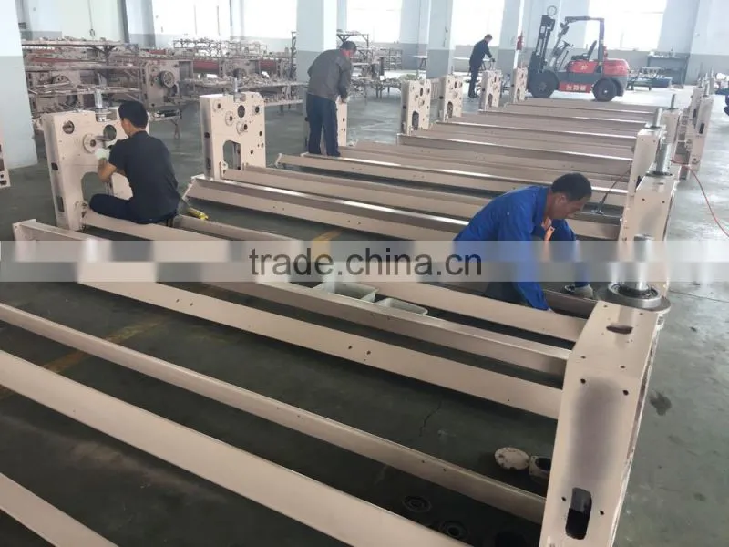 High speed and singel noozle water jet loom textile machine