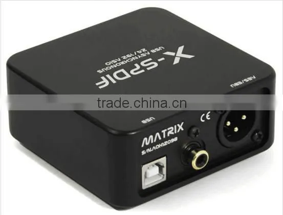 Matrix X-SPDIF 32Bit /192KHz XMOS High-Quality Digital Interface USB to Coaxial