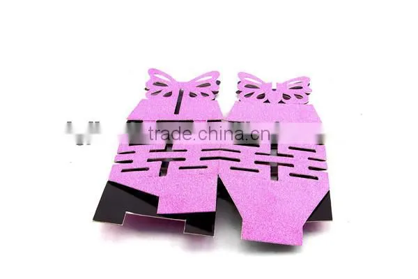 Christmas paper folding tea box