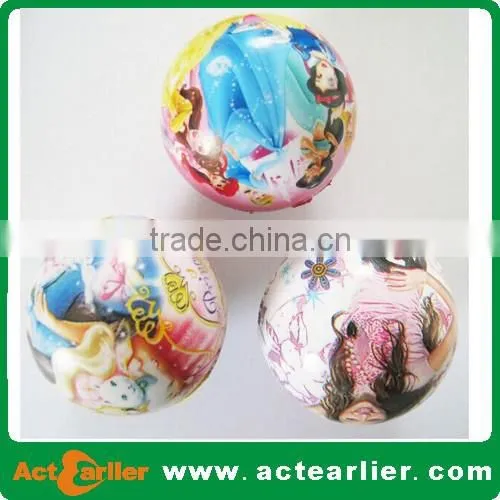 10cm full printing pu foam stress ball for promotional