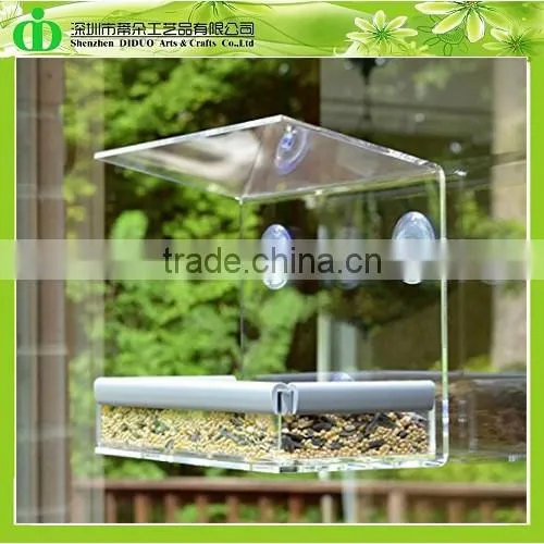 DDT-R032 Trade Assurance Cheap Bird Feeder Clear