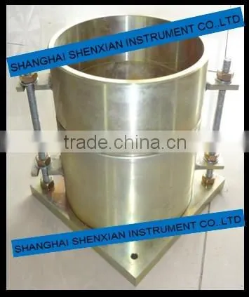 steel material CBR Mould with collar and base plate