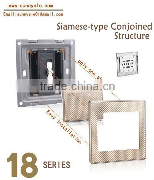 doorbell switch, white panel