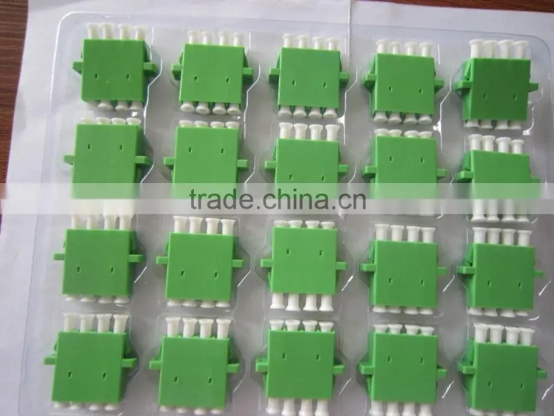 LC 4 cores Quad fiber optic adapter,optical fiber lc adapters