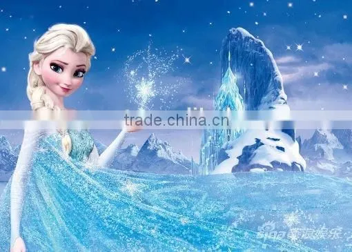 100%cotton frozen bedding set ,frozen princess duvet cover made in china