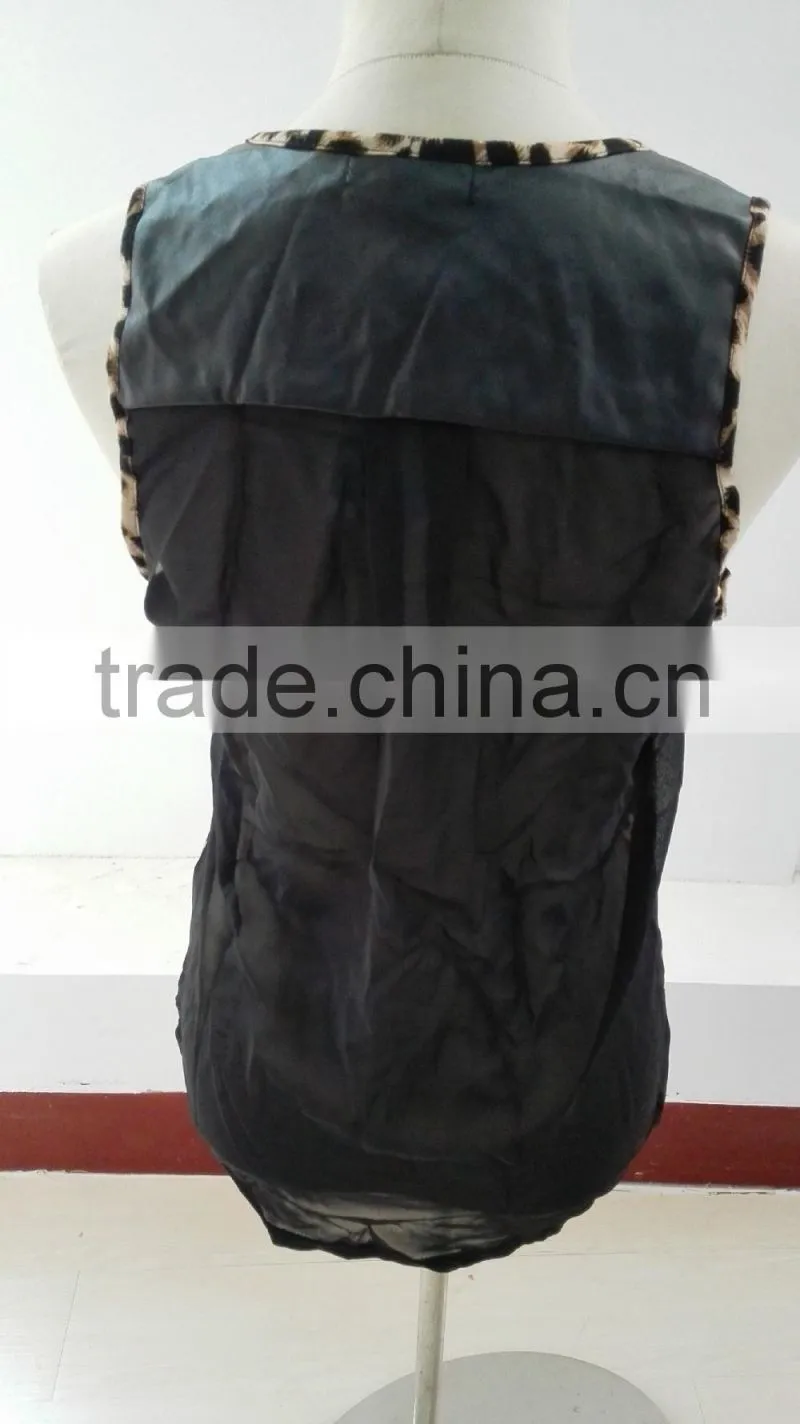 2015 new hot high quality cheap woman shirt