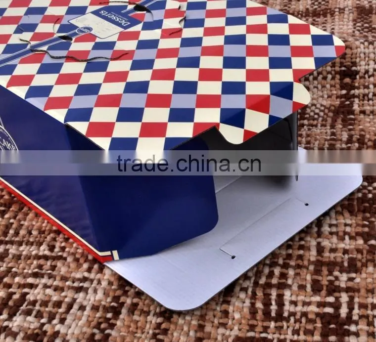 2014 guangzhou factory Fancy Custom Cake Boxes