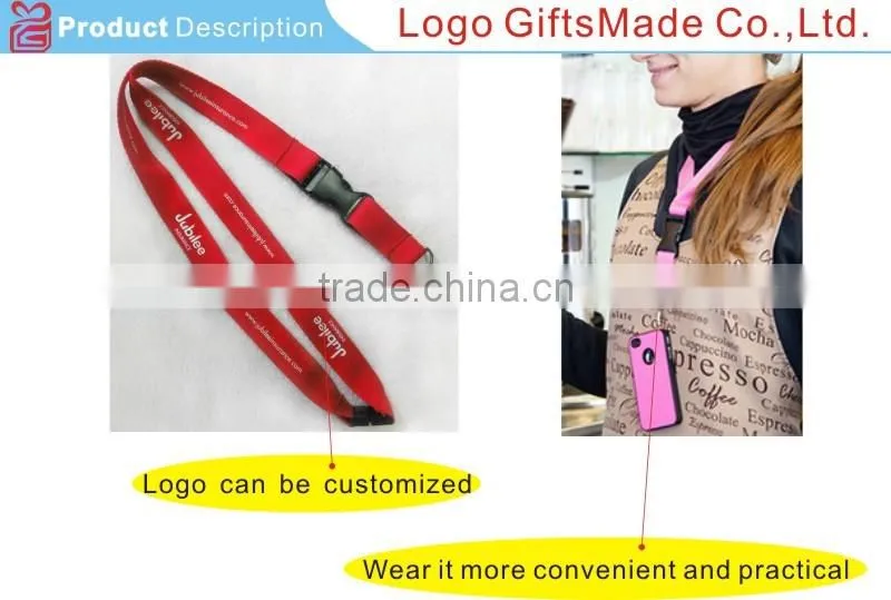 cell phone lanyard strap/badge straps lanyard/mp3 lanyard straps