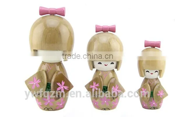 wholesale cheap kokeshi doll japanese doll