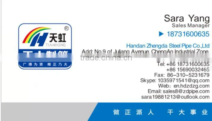 API 5L 820mm 9mm thickness SSAW/Spiral Submerged Arc Welded Steel Pipe
