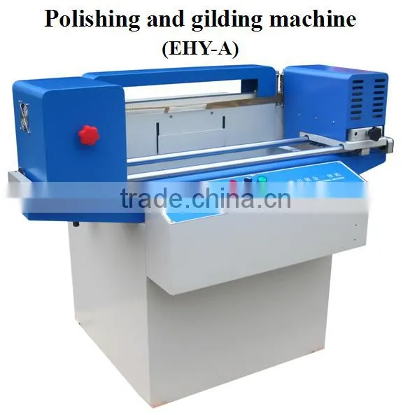 2 in 1 album making machine, polishing and gilding edge album machine