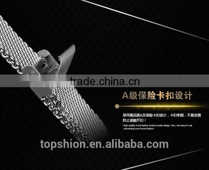 Luxury for iwatch stainless steel strap, luxury metal watch band for apple iwatch