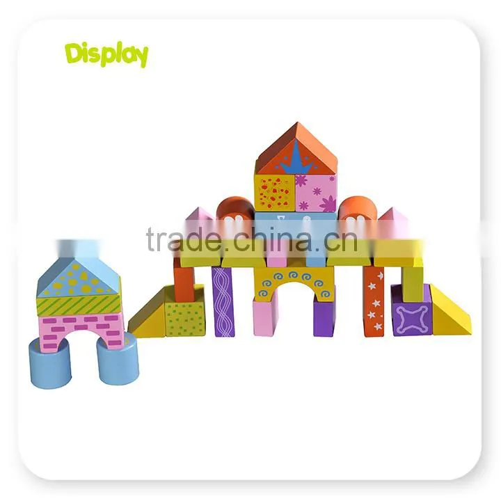 Round Wood Blocks for Boy