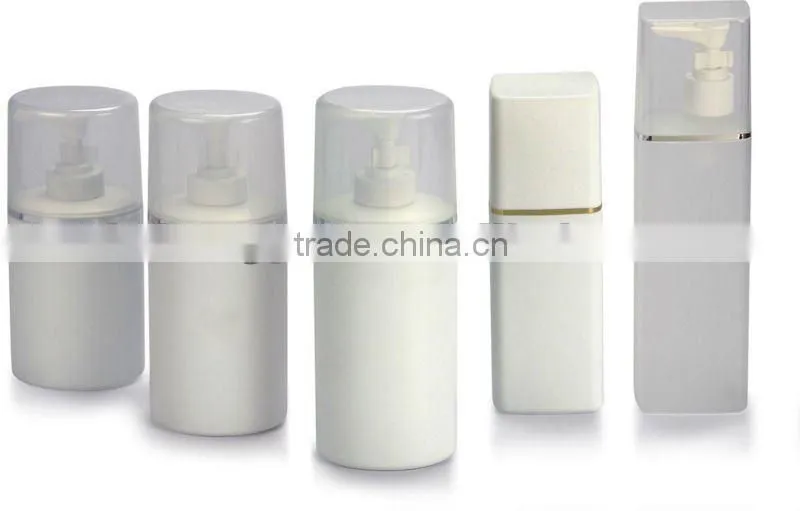 oval shape plastic lotion bottle