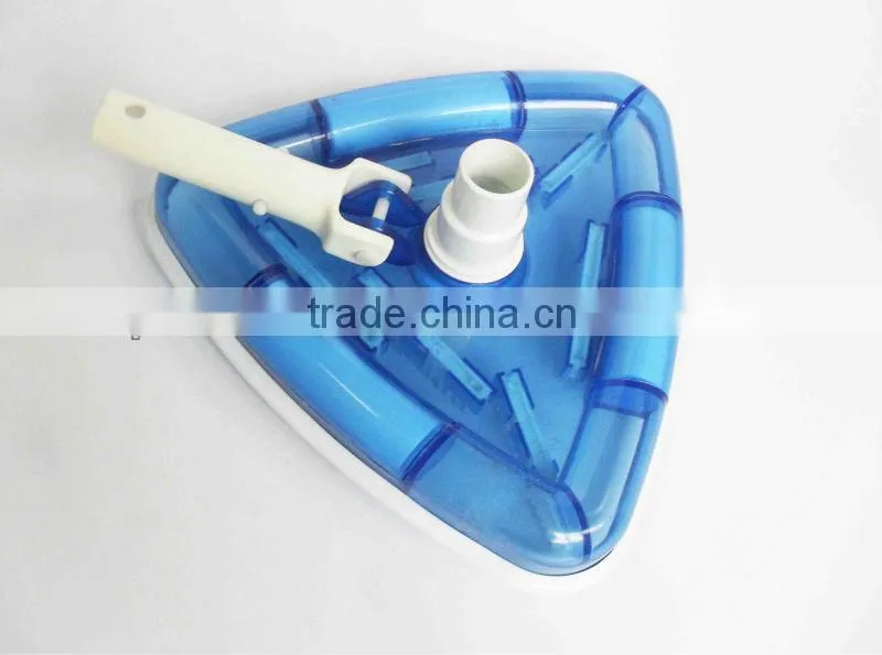 Easily clean Corners TRIANGULAR-SHAPED POOL VACUUM HEAD