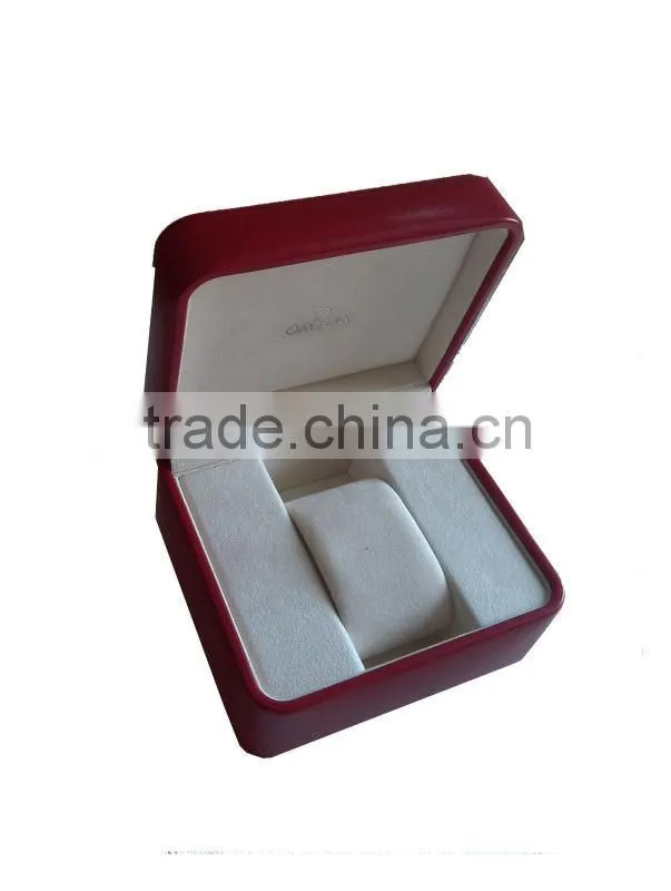 High quality Omega leather watch box for sale ,made in China