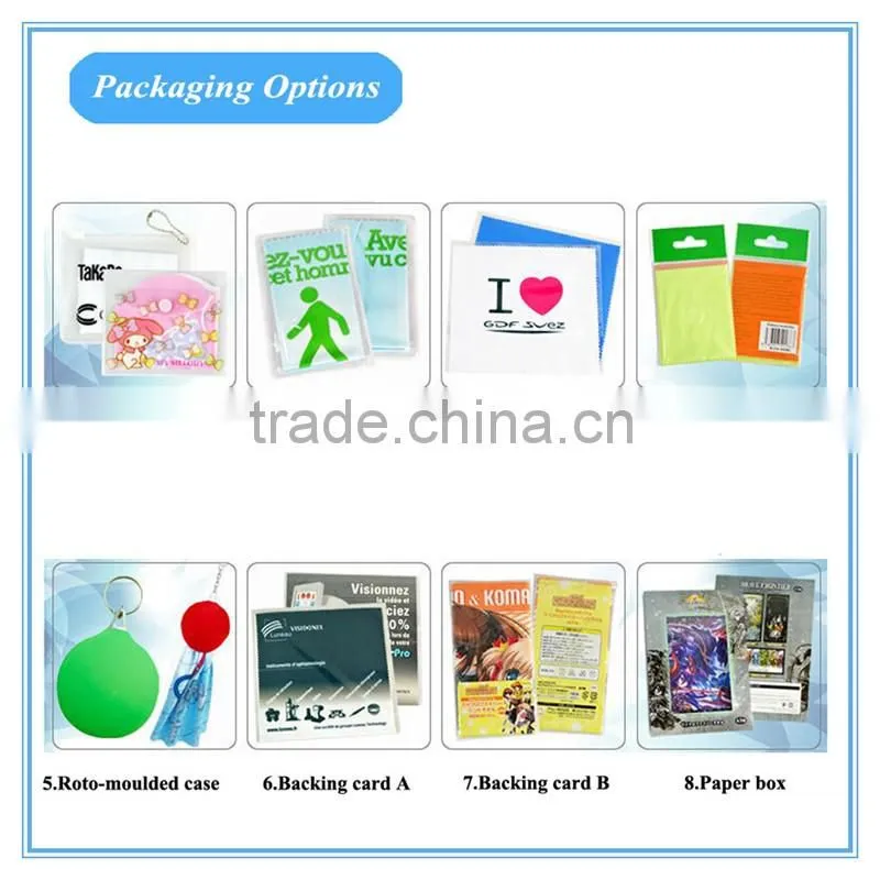 customized logo waterproof phone pouch eyeglasses bag