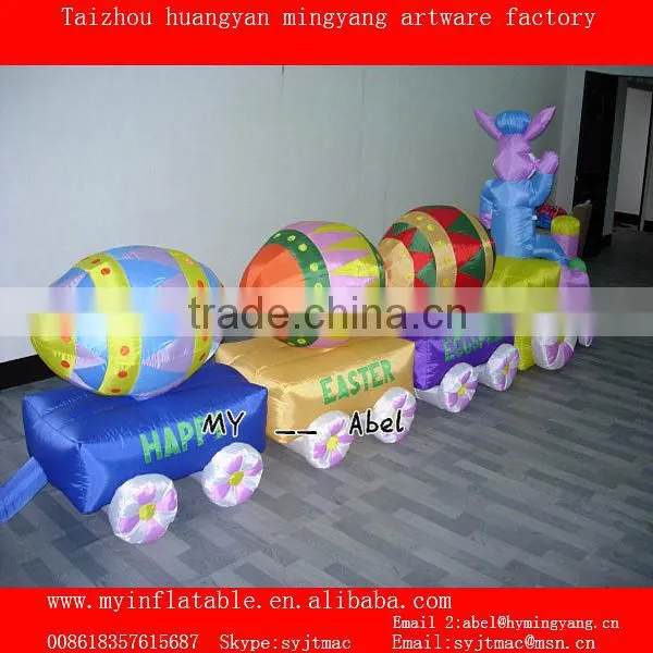 painted eggshell for easter high quality inflatables
