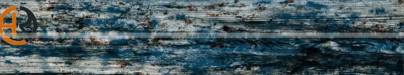 glazed matt finished wooden floor tiles 150x800mm