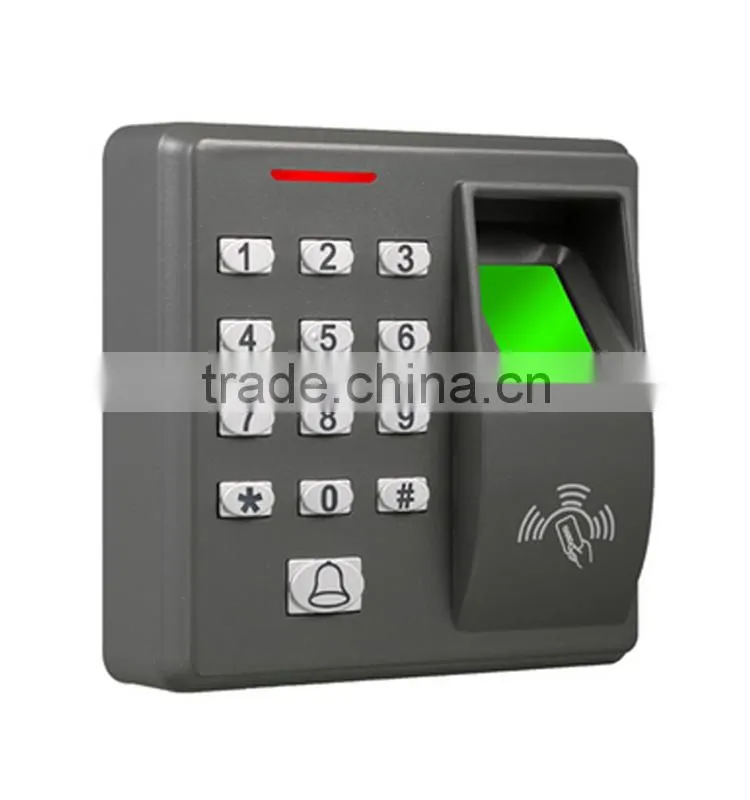 No software biometric fingerprint/card recognition best price fingerprint access control machine JM-MF100