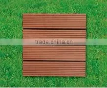 Easy to Install- Wood Plastic Composite Decking Tiles in China!