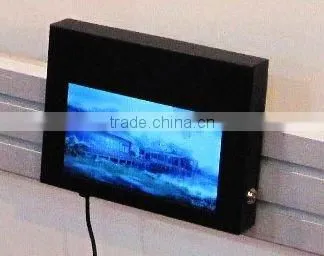 7" Black Lcd Ad Screen