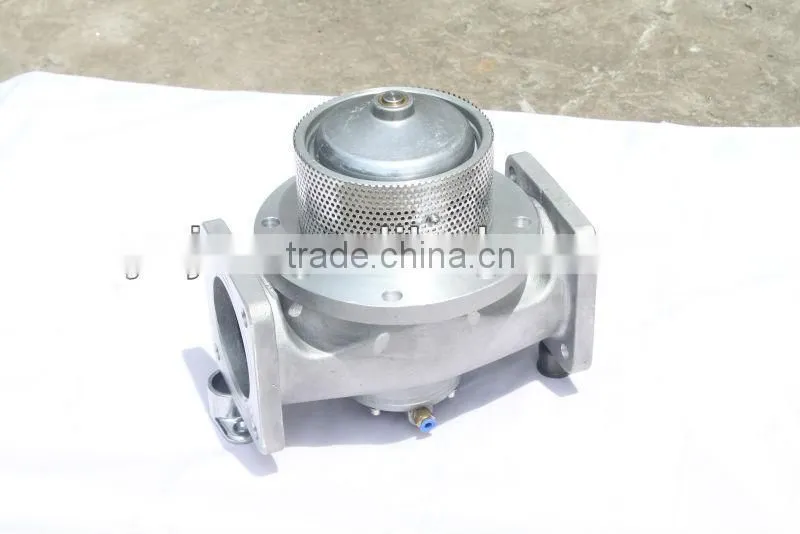 Pneumatic T type bottom valve