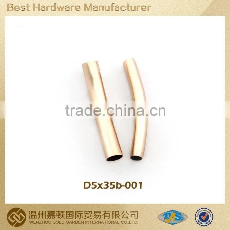 Copper pipe , copper accesories for Apparel Shoe lacing, 35mm Length