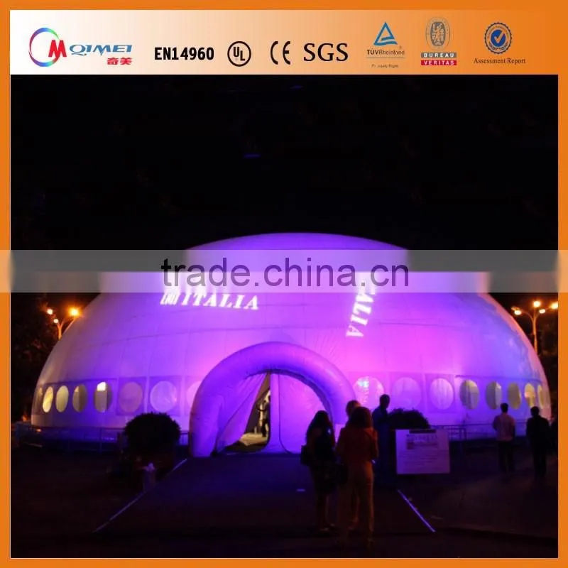 Factory customize! Clear Inflatable Dome Tent Inflatable Bubble Tent Transparent Inflatable Tent