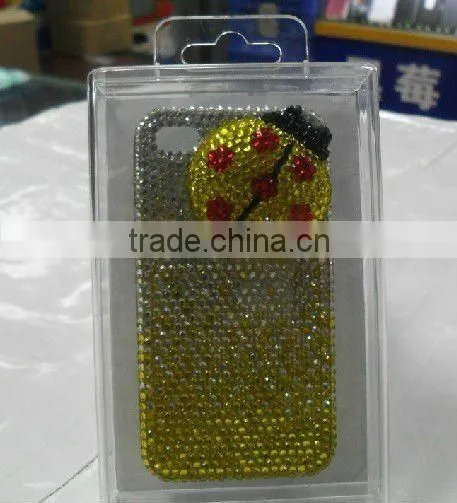 Hot plastic PS crystal box for MP3
