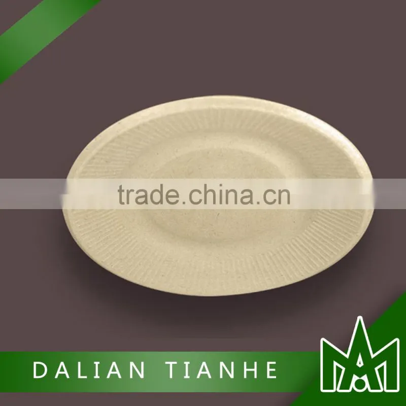 High quality clamshell foam comparment lunch plate