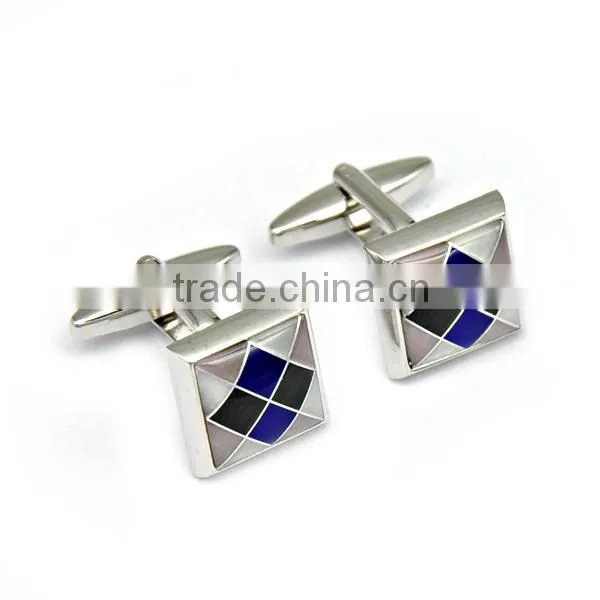 Newest Classical square shape cufflinks for men's T- shirt