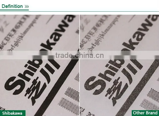 Free sample Digital Printing stencil duplicator black compatible ink KS