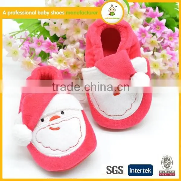 Wholesale shoes baby moccasins hot sale first step winter red