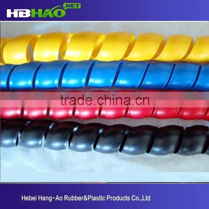 Haitai China Supplier High Quality Cheap White Black PE Spiral Wrapping Band