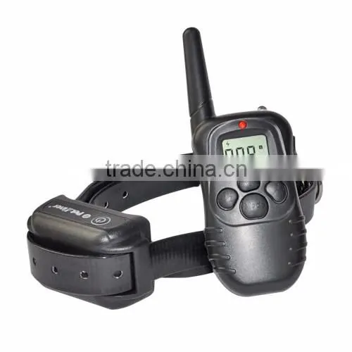 Petrainer PET998DB-1 300M Rechargeable Beep Vibration Electric Shock E Collars For Dog Training