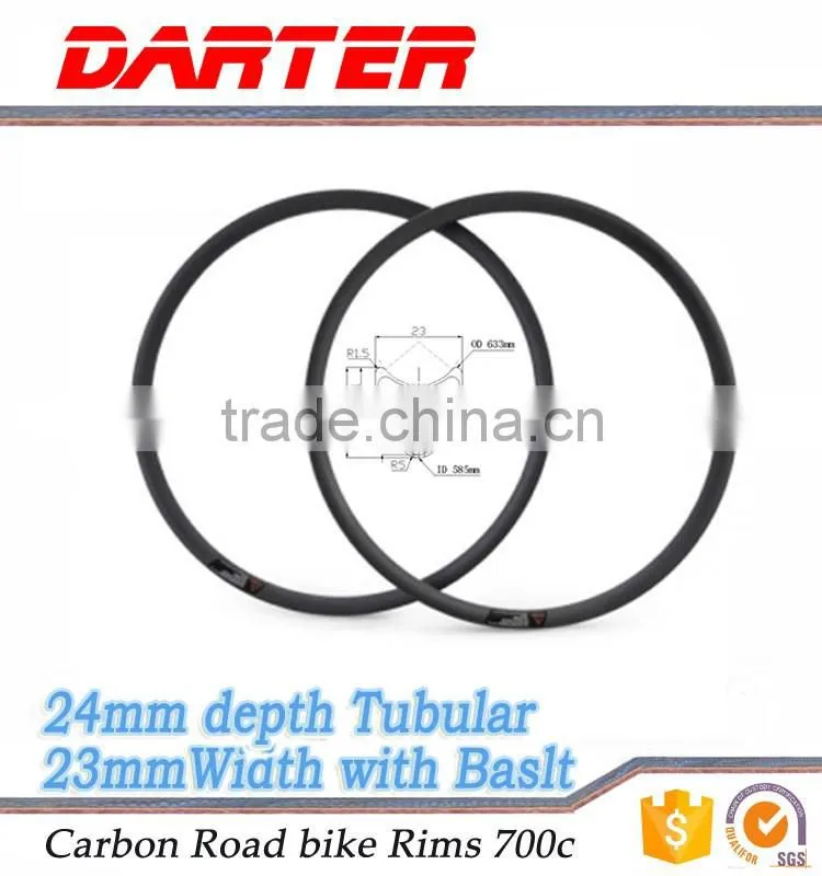 Good quality brands lightweight good heat dissipation carbon fibre road bike rim
