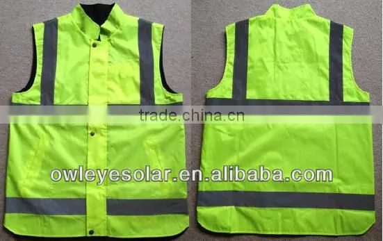 safety vests / reflective safety clothing/waterproof vests