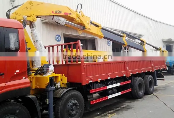 8 ton 10tones to 25 ton Mobile Truck Mounted Crane truck for sale