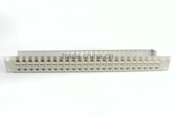 Network Solution 1U 48 Port Unshielded Snap-In Type Patch Panel